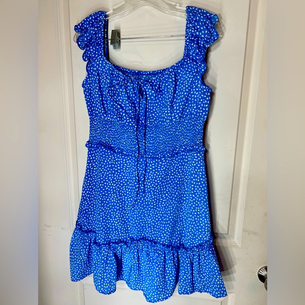 Speckled print dress medium
